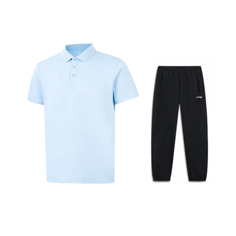 Li-Ning Li Ning Casual Sportswear Men's Polo Collar Moderate