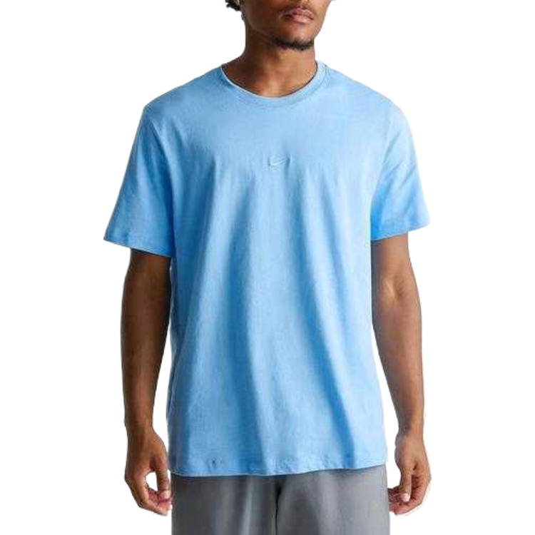 Nike Nike Sportswear T Shirts Men's Light Speed Racing Blue Crew Neck