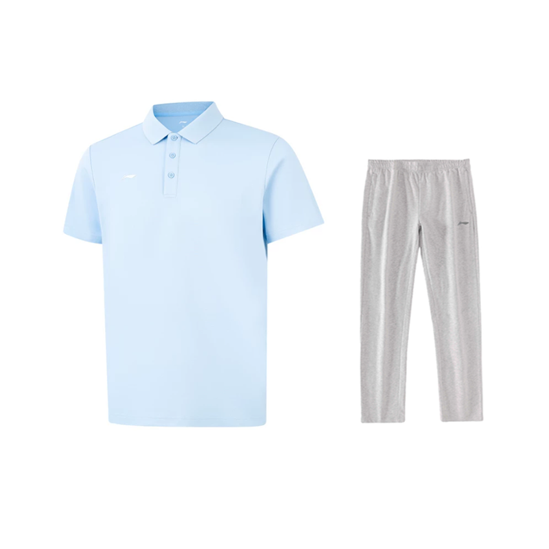 Li-Ning Li Ning Casual Sportswear Men's Polo Collar Moderate