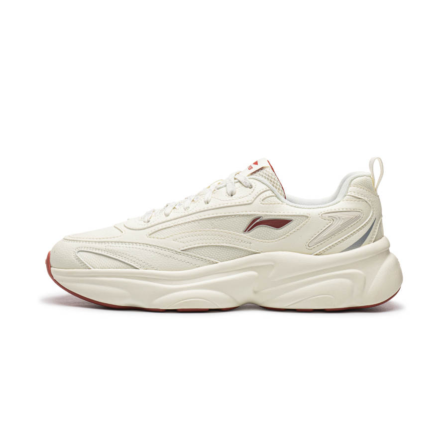 Li-Ning Li Ning Milk Coconut Casual Shoes Men's Low Top Ecru