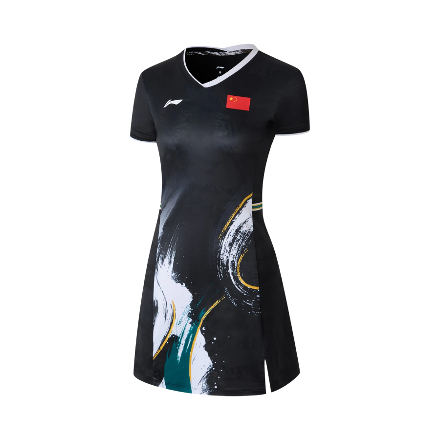 Li-Ning Li Ning Badminton Collection Badminton Skirts Women's Black Moderate