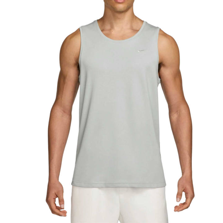 Nike Nike Primary Tank Tops Men's Gray Mist Crew Neck Moderate