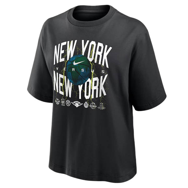 Nike Nike T Shirts Women's Black Crew Neck Moderate