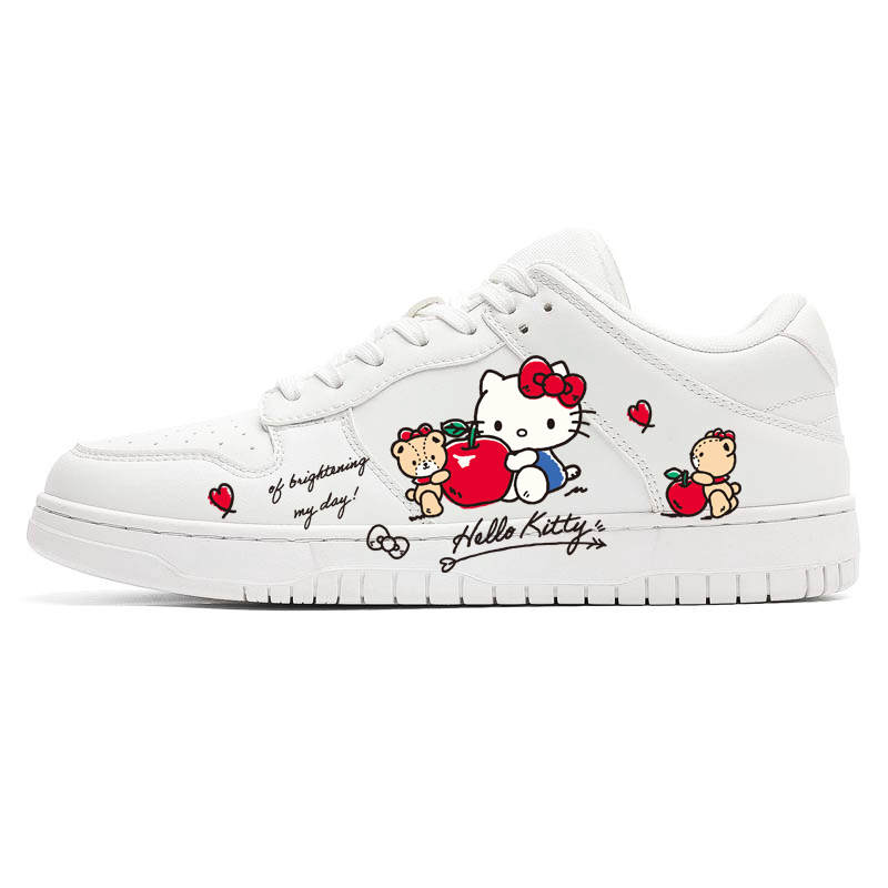 Sanrio Skateboard Shoes Unisex Low Top White