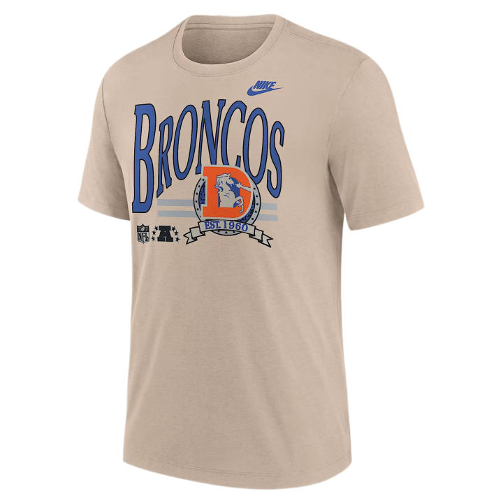 Nike Nike NFL T Shirts Men's Sand Crew Neck Moderate