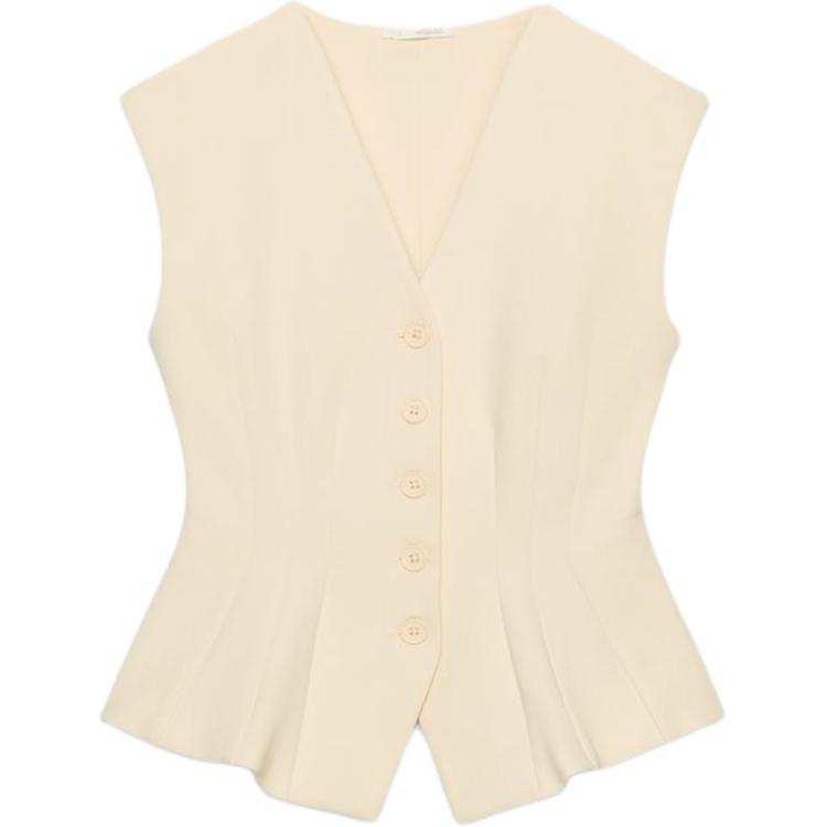 ZARA Tank Tops Women's Yellow