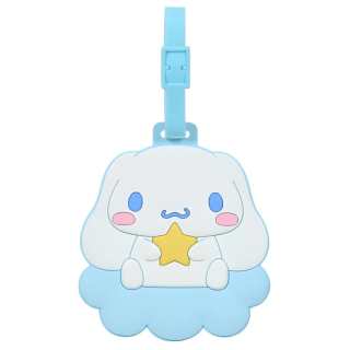 Sanrio PVC Panel PET Paper Luggage Tag Blue & White