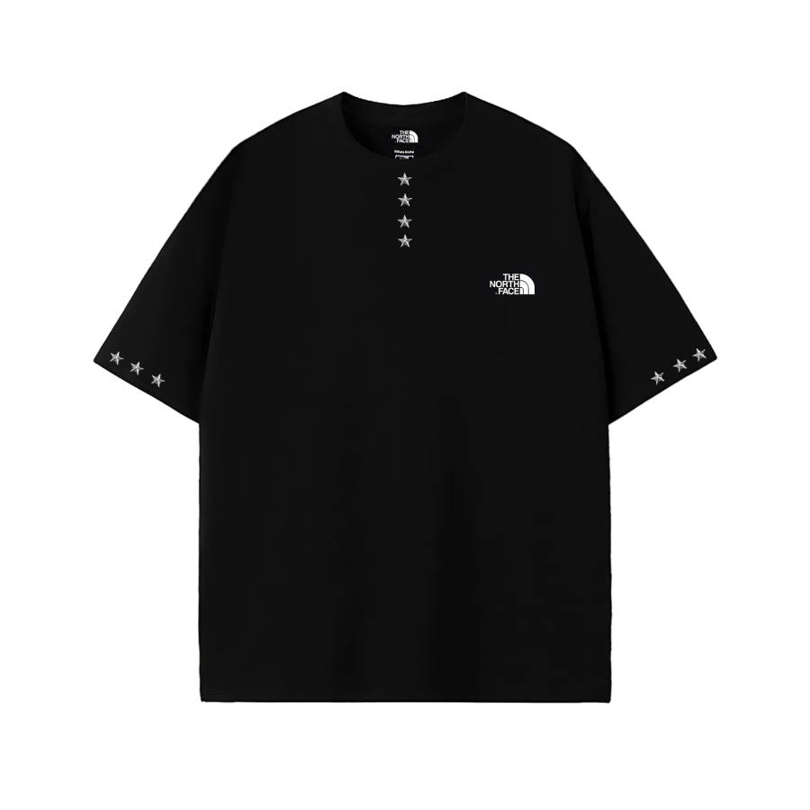 THE NORTH FACE T Shirts Unisex Black Crew Neck Moderate Straight Fit
