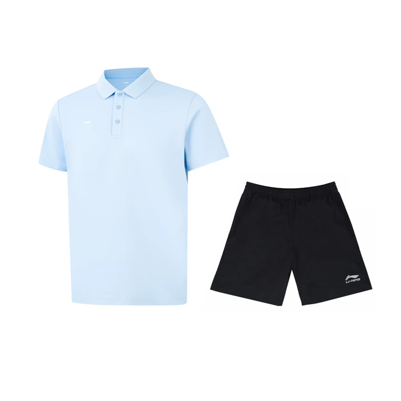 Li-Ning Li Ning Casual Sportswear Men's Polo Collar Moderate