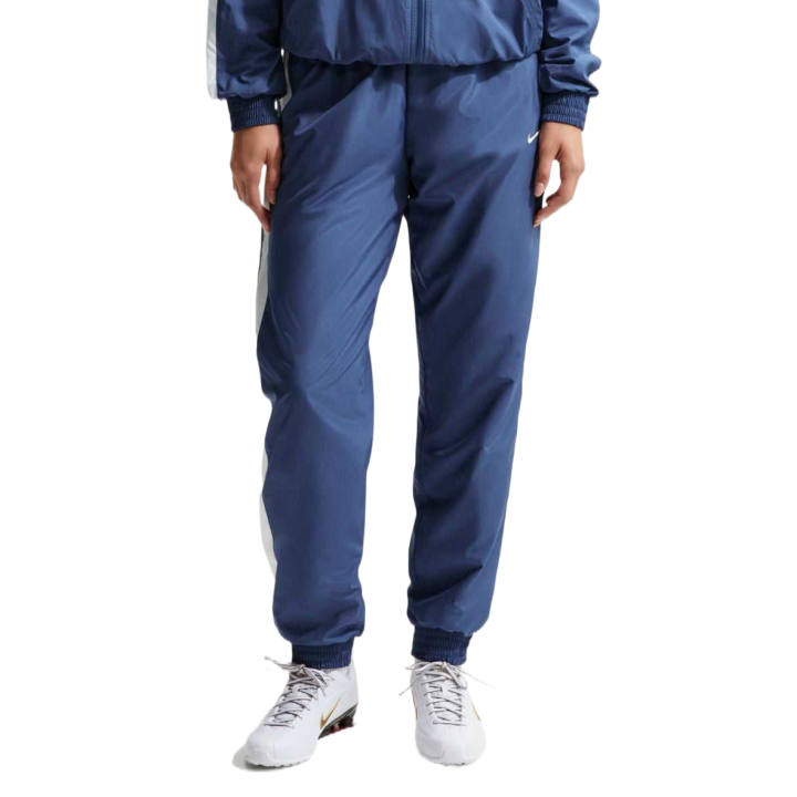 Nike Nike Sportswear Classics Knitted Sweatpants Women's Mysterious Marine Blue/White/Sail White Moderate Cuffed Pants