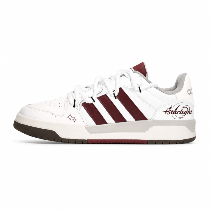 Adidas Adidas ENTRAP German Army Trainers Unisex Low Top Red