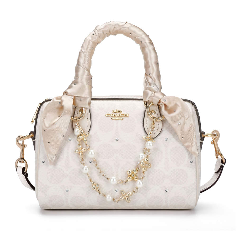 COACH COACH Rowan Handbags White