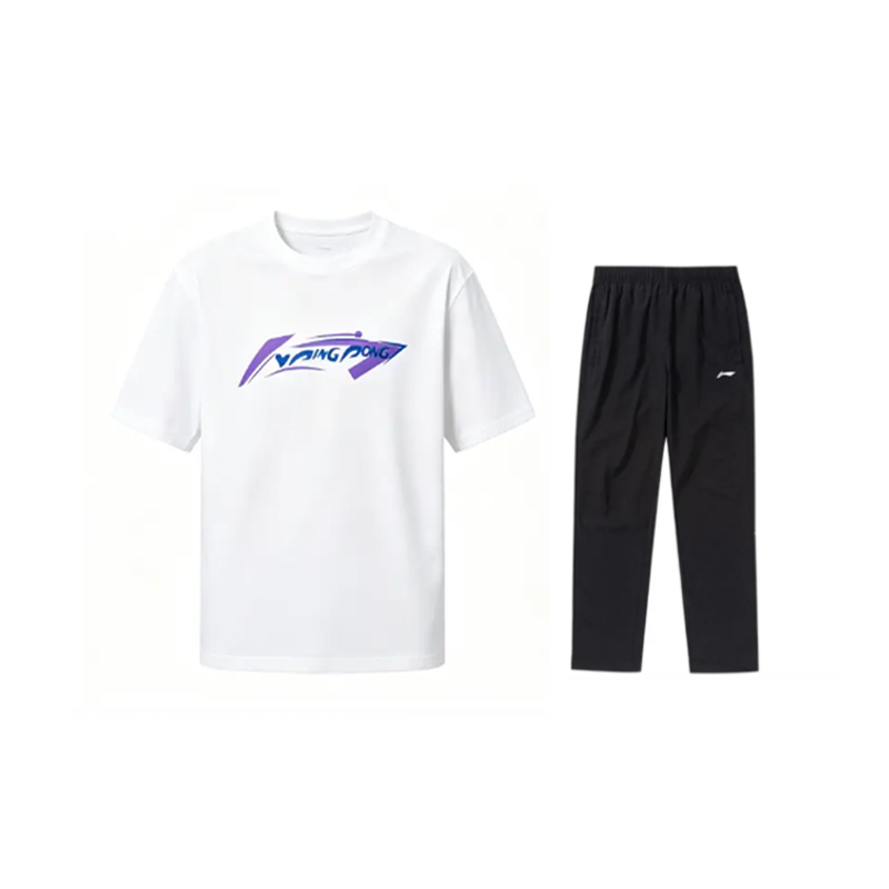 Li-Ning Li Ning Casual Sportswear Men's Crew Neck Moderate