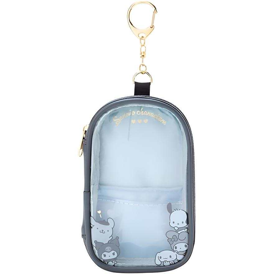 Sanrio PVC With Polyester Travel Storage Bag Unisex Blue