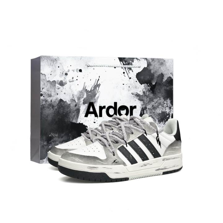 Adidas Adidas ENTRAP Skateboard Shoes Unisex Low Top White