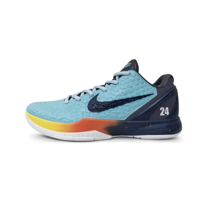 Nike Nike Zoom Kobe 6 Basketball Shoes Men's Low Top Blue/Orange/Yellow