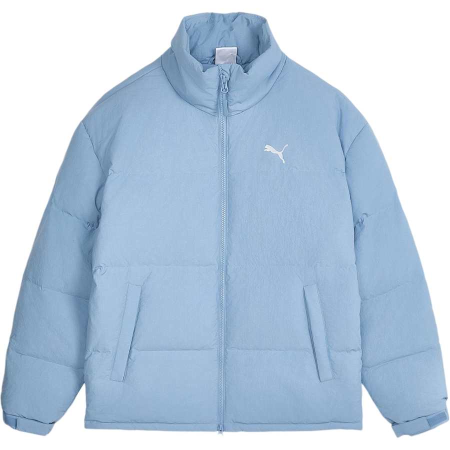 PUMA PUMA Down Jackets Unisex Blue Stand Collar Moderate