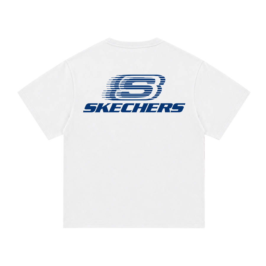 Skechers T Shirts Unisex Crew Neck Moderate Straight Fit