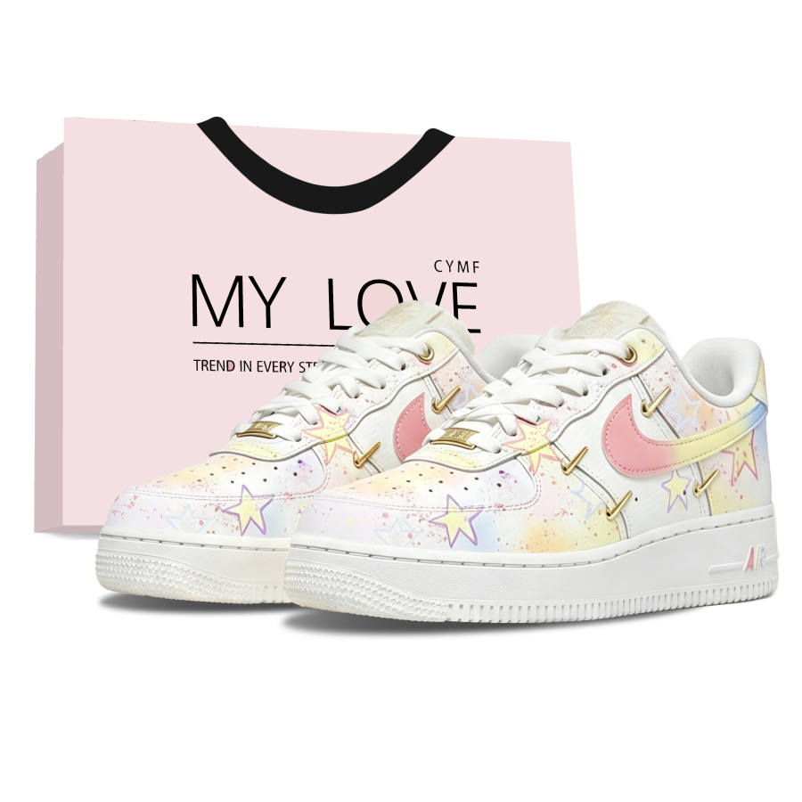 Nike Nike Air Force 1 Skateboard Shoes Women's Low Top Yellow