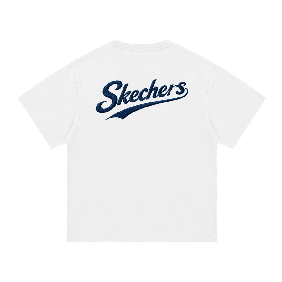 Skechers T Shirts Unisex Crew Neck Thin Straight Fit