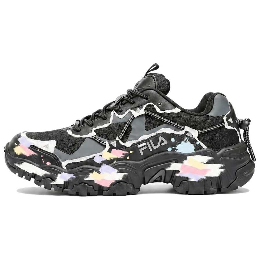 FILA RUNNING Casual Shoes Unisex Low Top Black