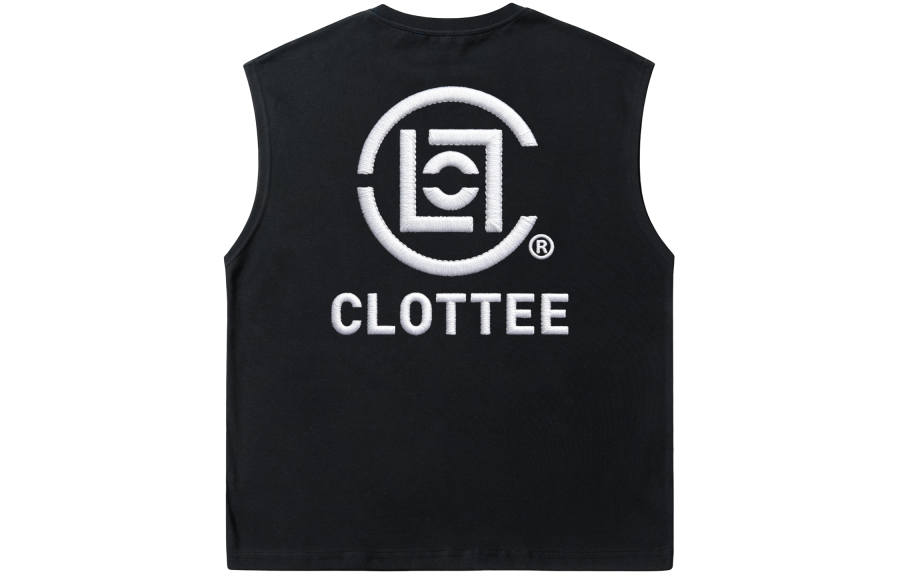 CLOT Tank Tops Unisex Crew Neck Thin Straight Fit