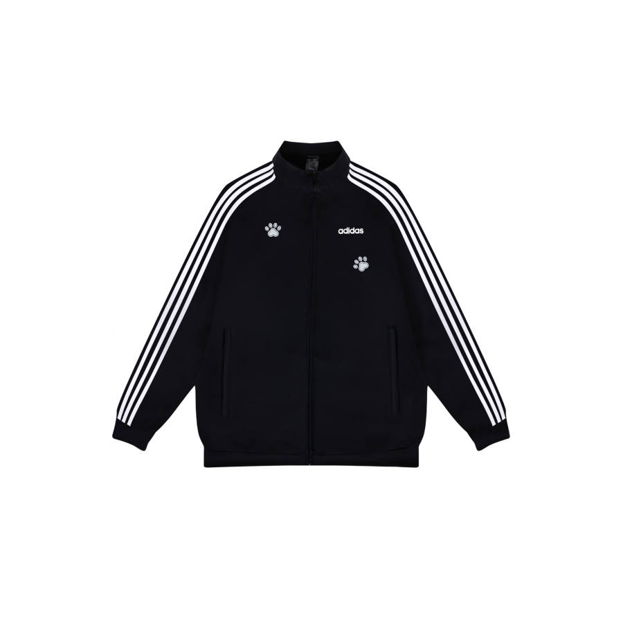 Adidas Adidas ESSENTIALS Jackets Unisex Black Cat Paw Stand Collar Moderate Other