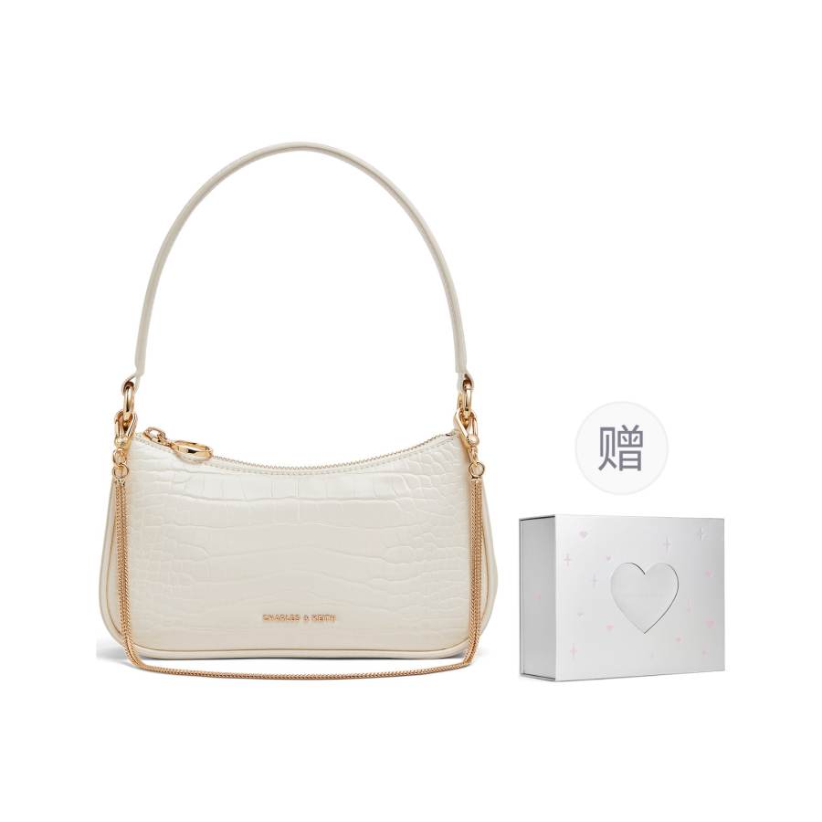 CHARLES&KEITH Pu One Shoulder Bag Small Women's Multicolor