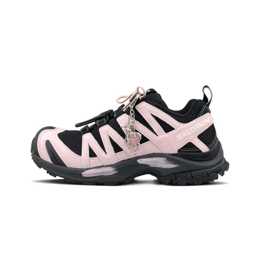 SALOMON XA PRO 3D Low top Outdoor Shoes Unisex Black Pink