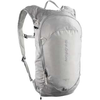 SALOMON 10L Double Shoulder Outdoor Bag Logo Letter Print Decoration Cloud Gray Unisex