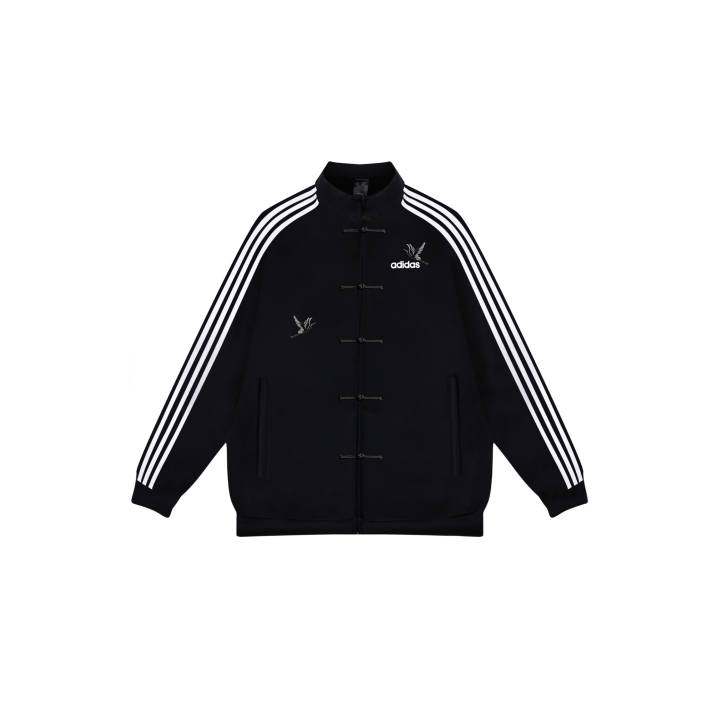 Adidas Adidas ESSENTIALS Jackets Unisex Black Stand Collar Moderate Other