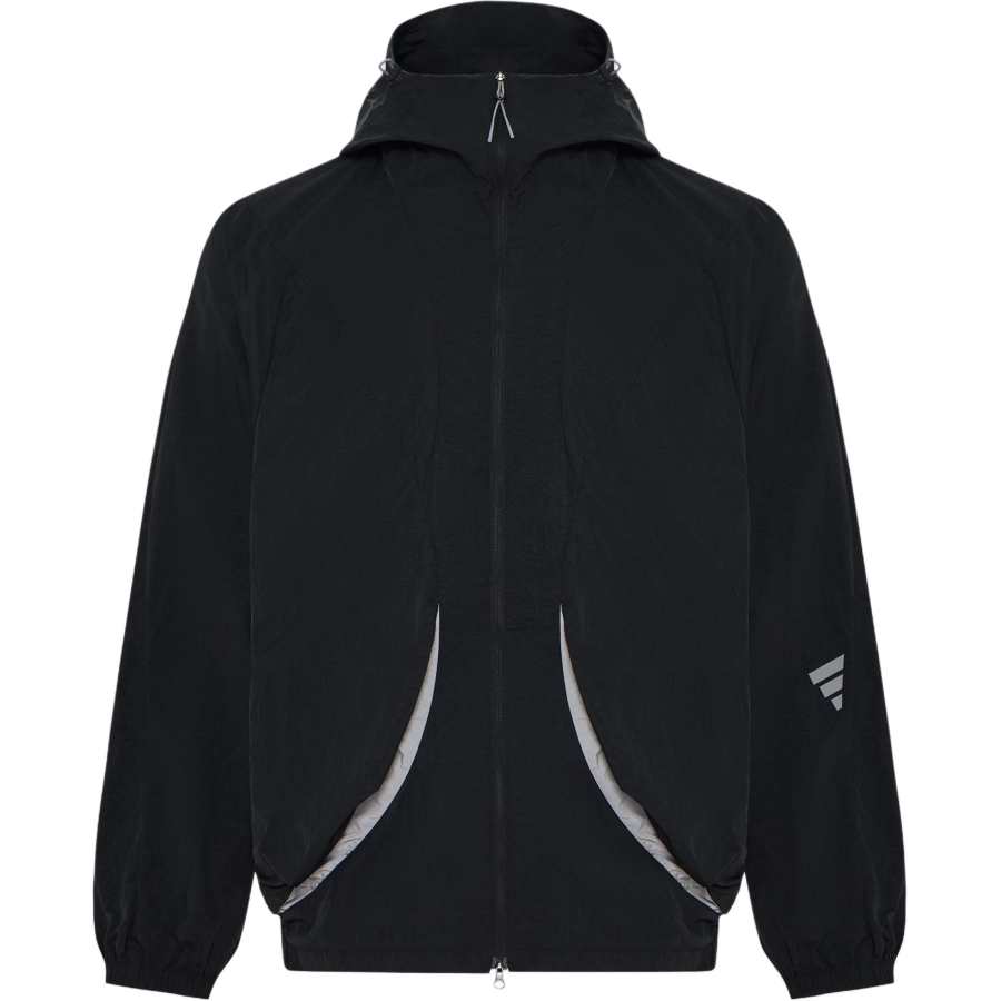 Adidas Adidas FOS Jackets Men's Black Hooded Non Detachable Moderate