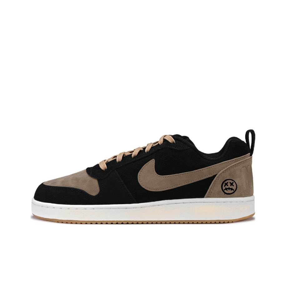 Nike Nike Court Borough Skateboard Shoes Unisex Low Top Black/White/Brown