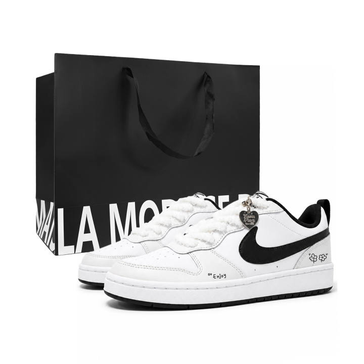 Nike Nike Court Borough Skateboard Shoes Unisex Low Top Black