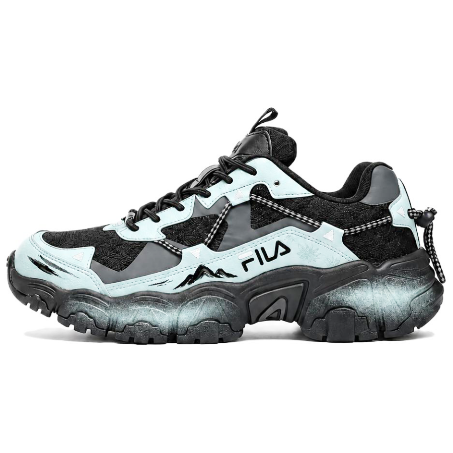 FILA RUNNING Casual Shoes Unisex Low Top Black