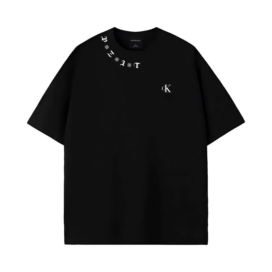 Calvin Klein T Shirts Unisex Black Crew Neck