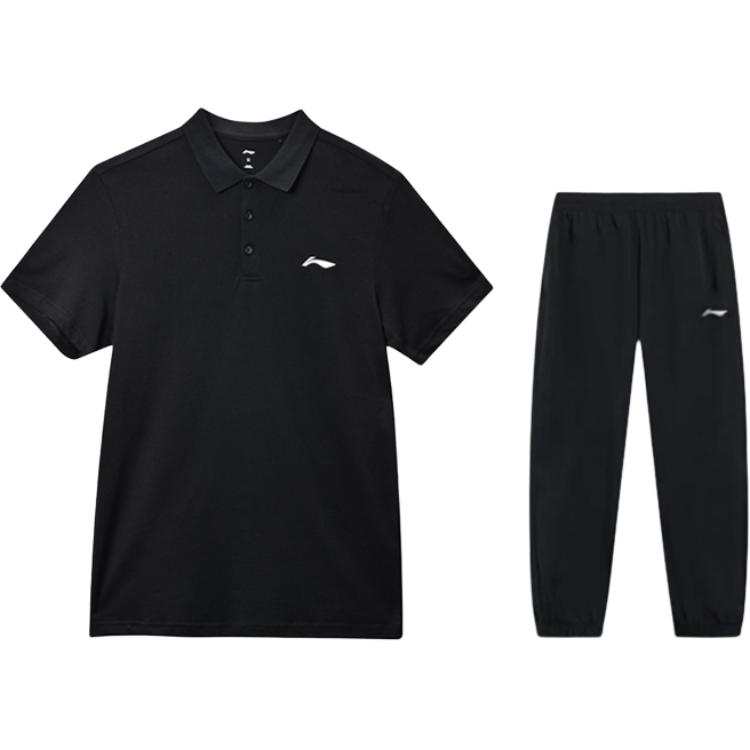 Li-Ning Li Ning Casual Sportswear Men's Polo Collar Moderate