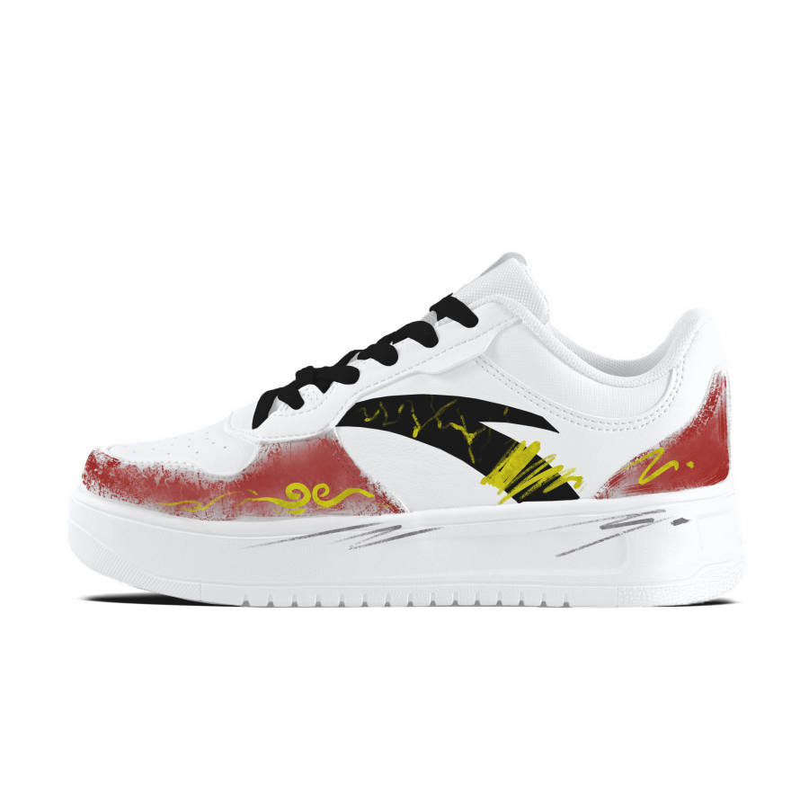 ANTA Easy Skateboard Shoes Unisex Low Top White