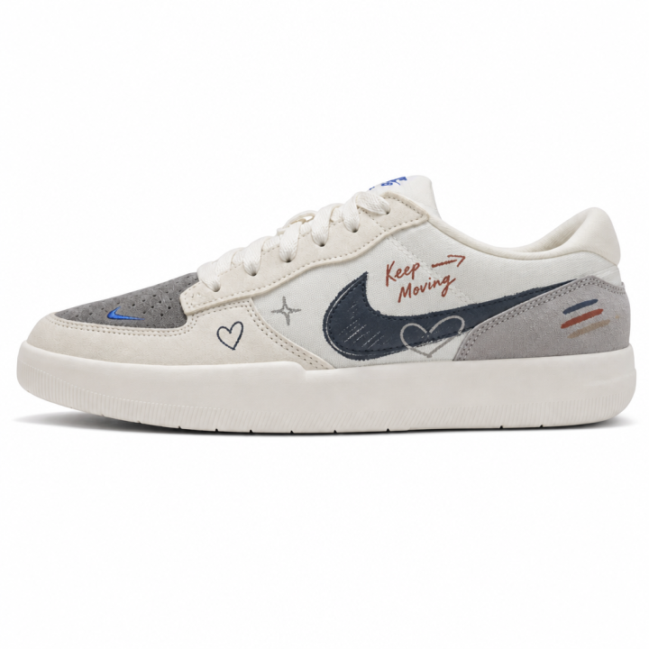 Nike Nike SB Force 58 Skateboard Shoes Men's Low Top White