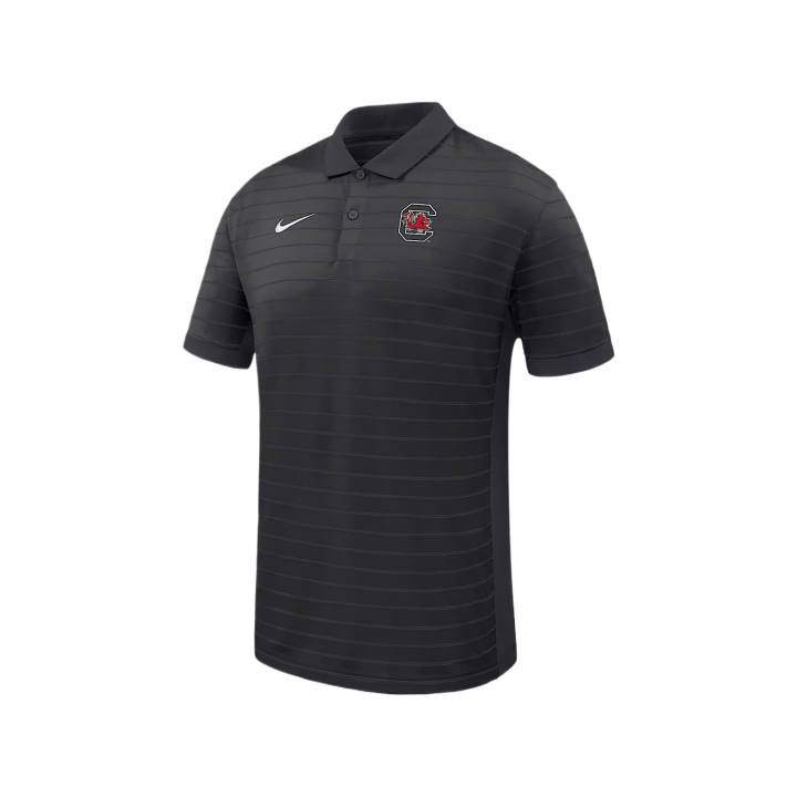 Nike Nike Dri Fit College Polo Shirts Men's Black Polo Collar Moderate