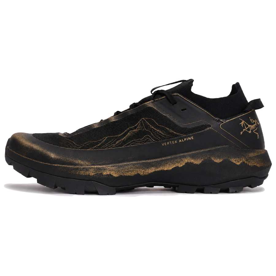 Arcteryx VERTEX ALPINE Mountaineering & Hiking Shoes Men's Low Top Gold