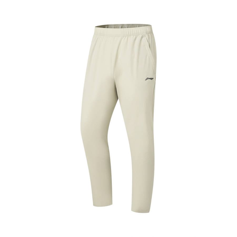 Li-Ning Li Ning Fitness Series Sports Pants Men's Coconut Khaki Moderate Straight Fit Pants