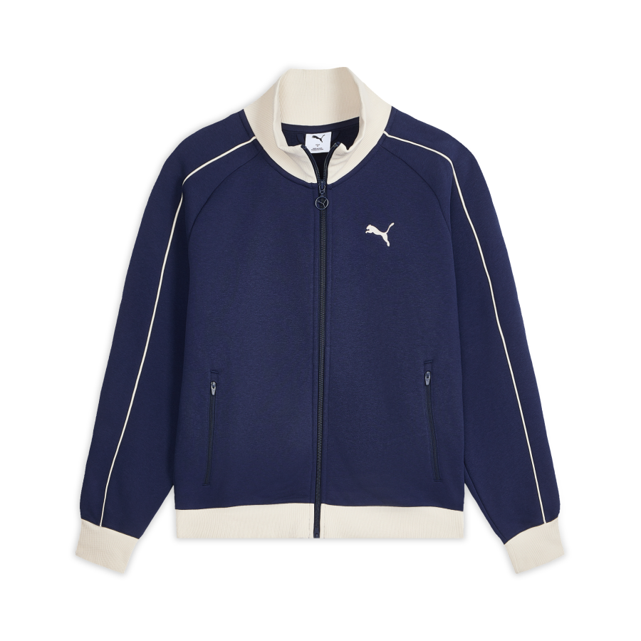 PUMA PUMA Jackets Unisex Blue Stand Collar Moderate