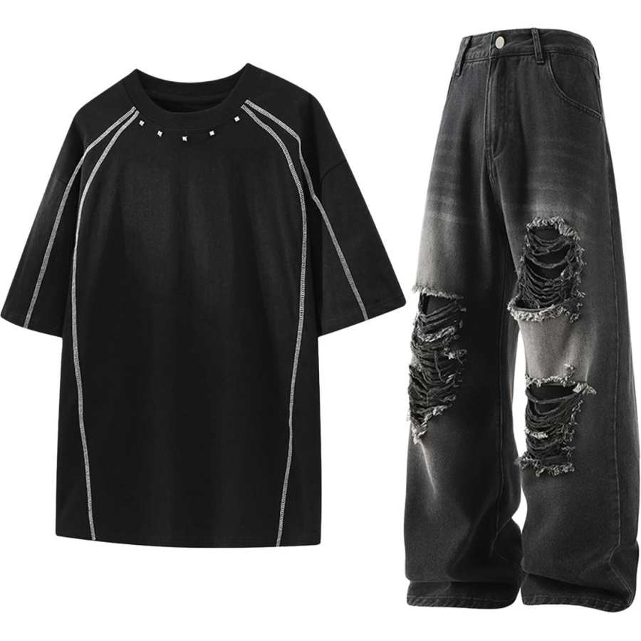 GWAF Casual Sportswear Unisex Crew Neck Moderate