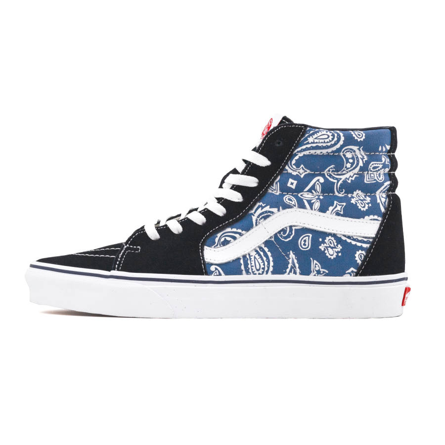 Vans SK8 Skateboard Shoes Men's High Top Blue/Black