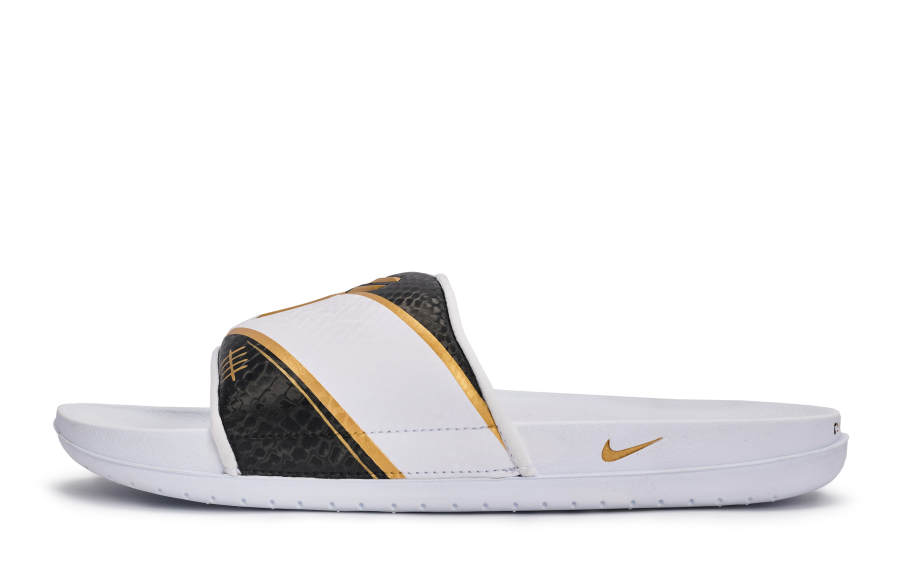 Nike Nike Kobe Offcourt Slide Slippers Men's White/Black/Gold