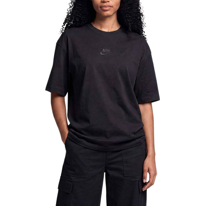 Nike Nike T Shirts Unisex Black/Black Crew Neck Moderate
