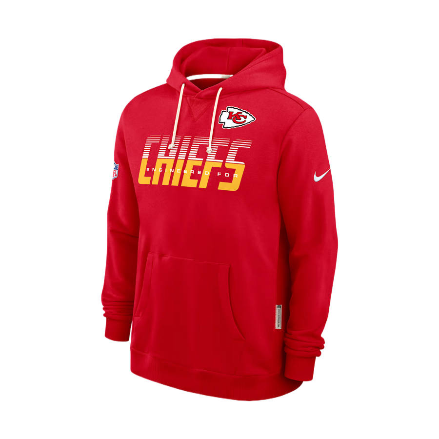 Nike Nike NFL Sweatshirts Men's Red Hooded Non Detachable Moderate