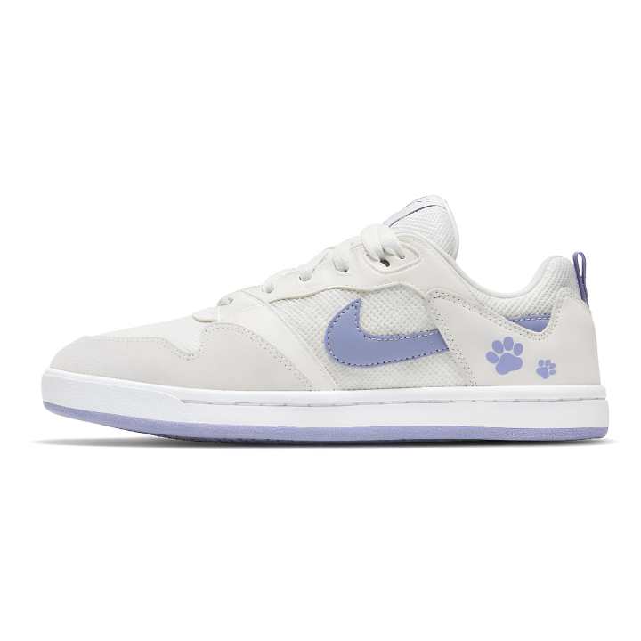 Nike Nike SB Alleyoop Skateboard Shoes Women's Low Top Purple, Gray