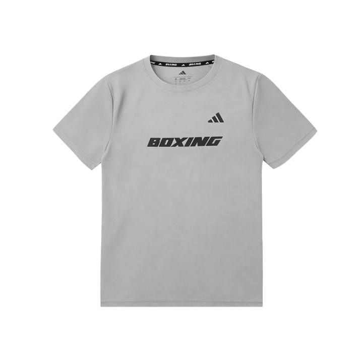 Adidas Adidas T Shirts Men's Gray Crew Neck Thin